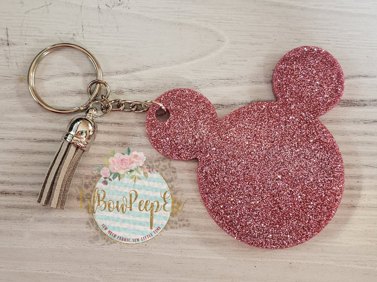 Minnie mouse deals bow keychain