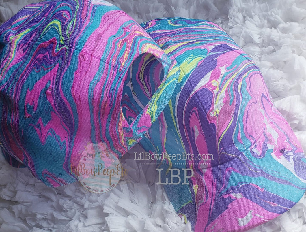 Hydrodipped Hat Custom You Choose Your Colors