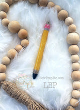 Load image into Gallery viewer, Custom Handmade Pencil Glitter Pen Teacher