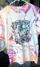 Load image into Gallery viewer, SPECIAL PRICE Tie Dyed Printed Halloween Tee Pre-Order