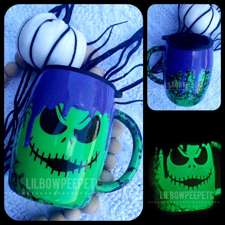 Nightmare Drip Tumbler Glow In The Dark