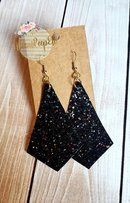 Stars of the night Glitter Earrings