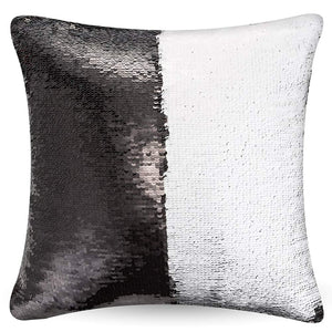 Custom Unicorn Face Flip Sequin Pillow Cover