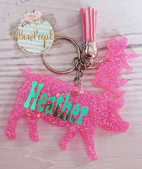 Pig Keychain