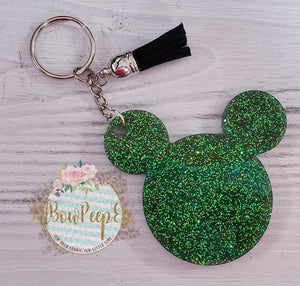 Mickey Or Minnie Mouse Keychain