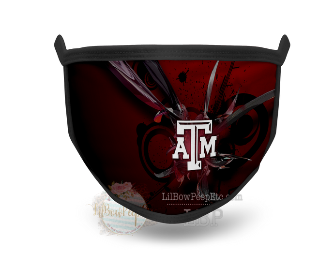 Texas A&M Printed Mask