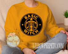 Load image into Gallery viewer, Basic Witch Coffee Unisex Sweatshirt