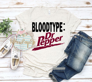 Bloodtype: Dr Pepper
