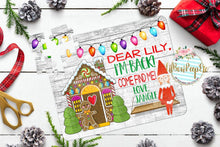 Load image into Gallery viewer, Custom Elf Inspired Welcome Back Puzzle Christmas