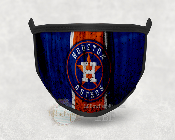 Houston Astros Printed Mask