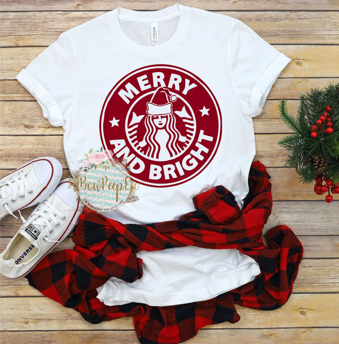 Merry And Bright Starbucks Red Christmas