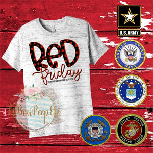 Red Friday Military Deployed Members