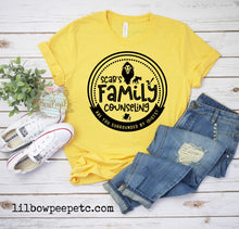 Load image into Gallery viewer, Scars Family Counseling Adult Unisex Tee