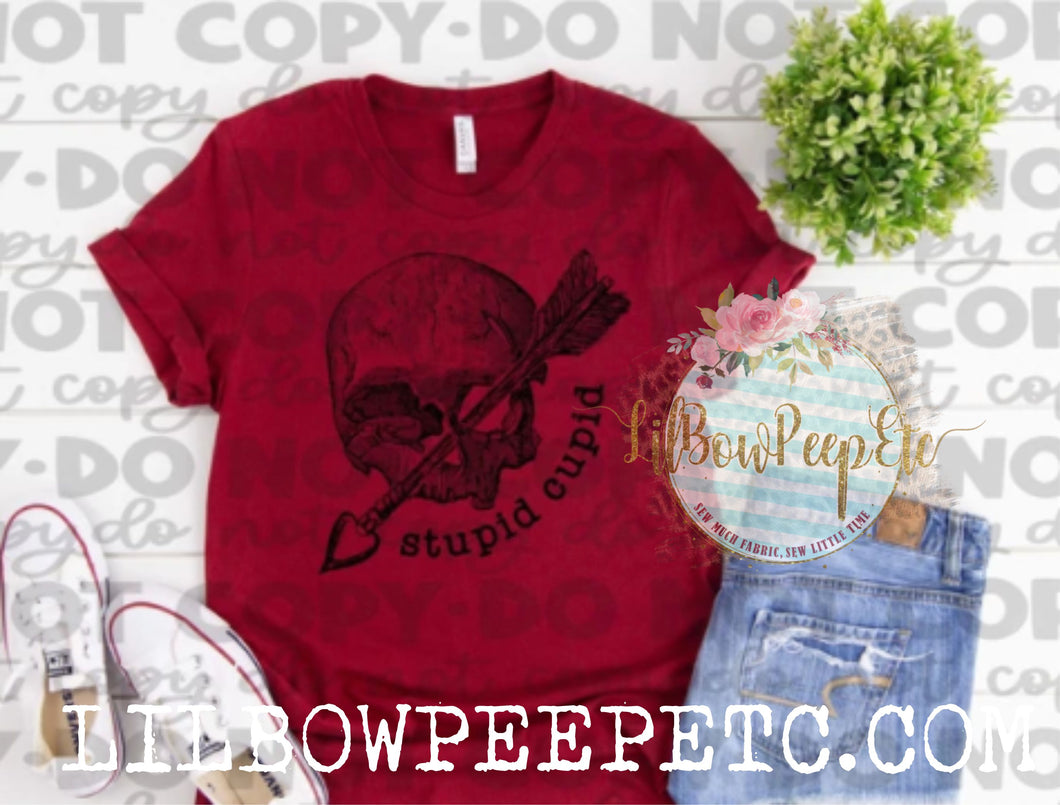 Stupid Cupid Adult Unisex Tee