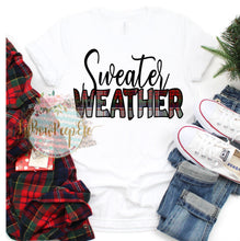 Load image into Gallery viewer, Sweater Weather Plaid