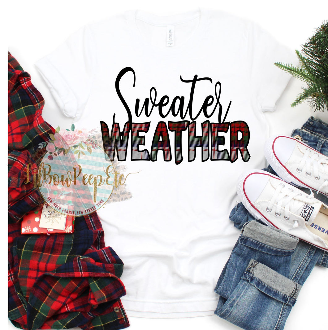 Sweater Weather Plaid