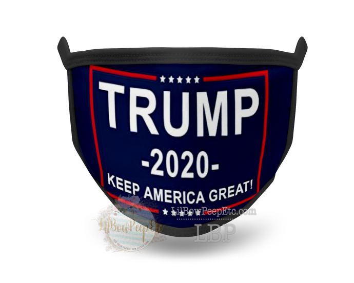 Trump 2020 Printed Mask