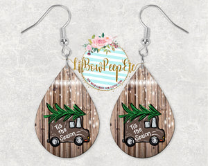 Hardboard Earrings UPS Holiday: Tis The Season