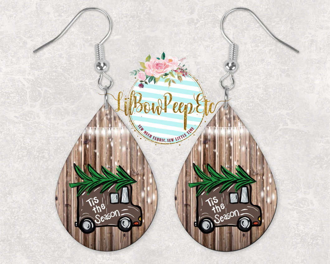 Hardboard Earrings UPS Holiday: Tis The Season