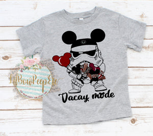 Vacation Mode Storm Trooper Stars YOUTH