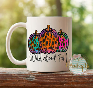 Wild About Fall 11 oz Ceramic Mug