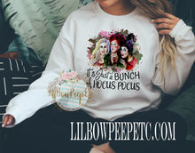 Load image into Gallery viewer, Just A Bunch Of Hocus Pocus Leopard Crew Unisex Sweatshirt