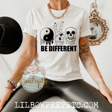 Load image into Gallery viewer, Be Different Unisex Adult Tee