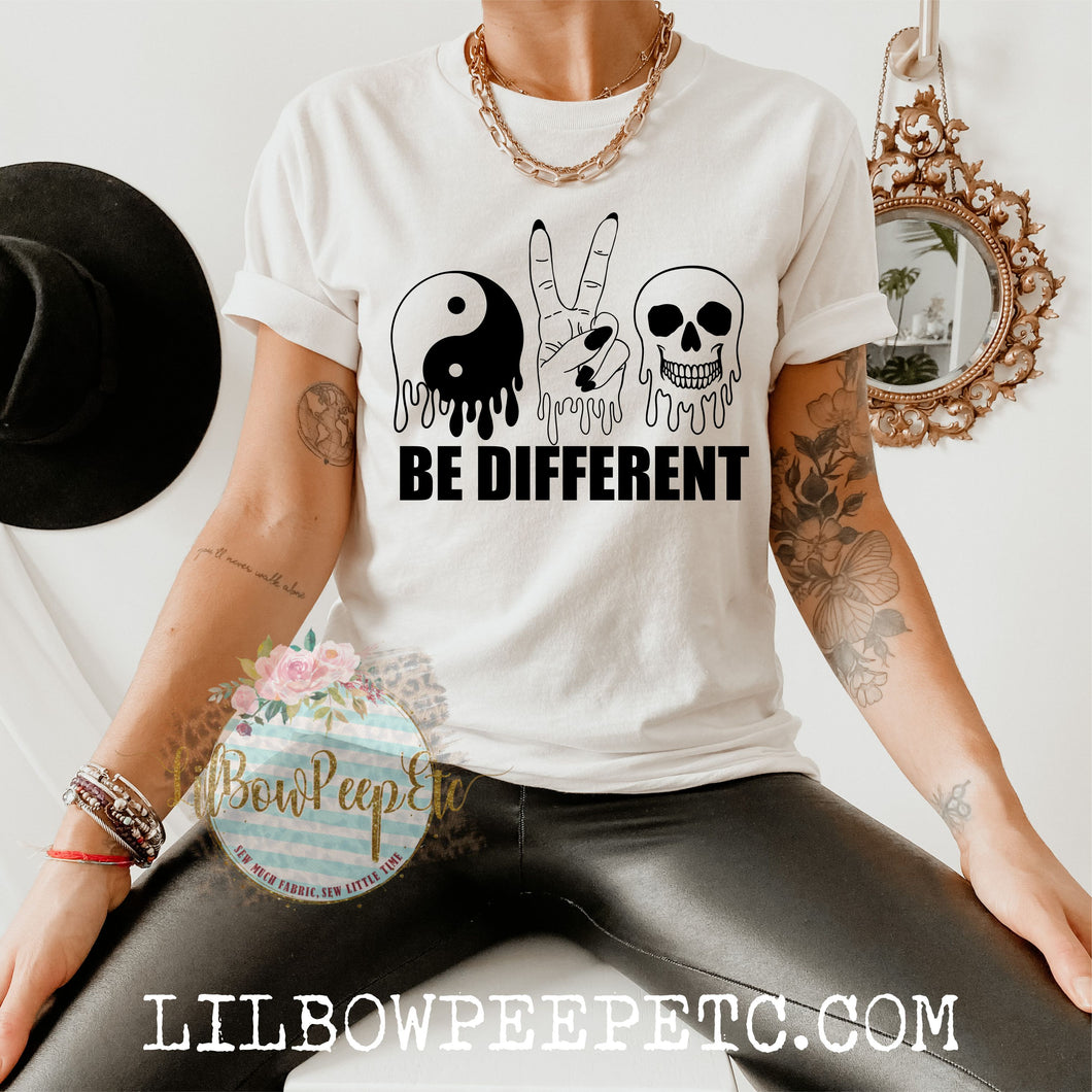 Be Different Unisex Adult Tee