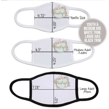 Load image into Gallery viewer, 2020 Zero Stars Watercolor Printed Mask