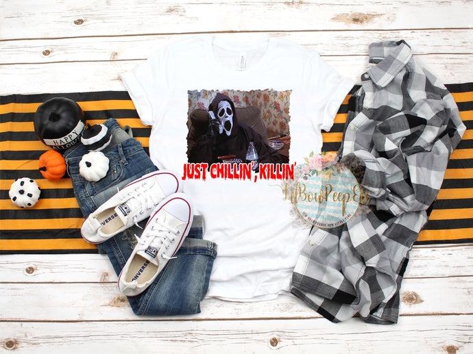 Just Chilln' Killin' Scream Tee