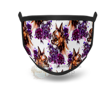 Load image into Gallery viewer, Chihuahua Floral Printed Mask