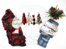 Load image into Gallery viewer, Christmas Trees Plaid and Leopard