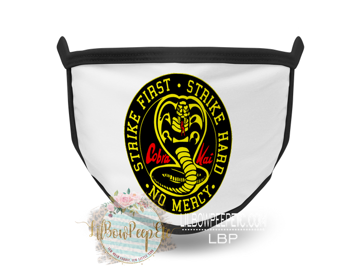 Cobra Kai Printed Mask