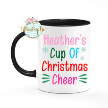 Load image into Gallery viewer, Custom Name Cup Of Christmas Cheer