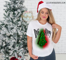 Load image into Gallery viewer, Die Happy Christmas Brownie Snack Cake Adult Unisex Tee