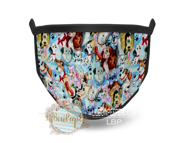 Dog Days Disney Printed Mask