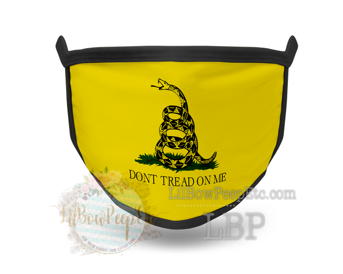 Don't Tread On Me Printed Mask