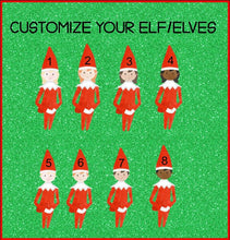 Load image into Gallery viewer, Custom Elf Inspired Welcome Back Puzzle Christmas