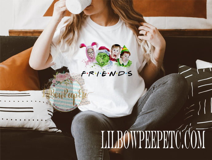 Friends Christmas Unisex Tee