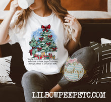 Load image into Gallery viewer, Grinch Tree Saying Adult Unisex Tee