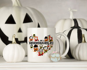 I'm A Horroraholic 11 oz Ceramic Mug