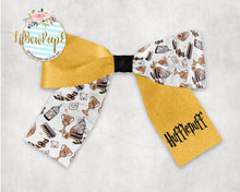 Load image into Gallery viewer, 3 in Ribbon Cheer Bow Harry Potter Hufflepuff