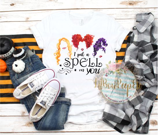 I Put A Spell On You Hocus Pocus Tee