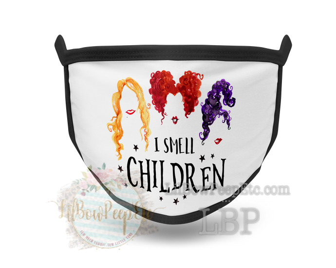 I Smell Children Heads Printed Mask
