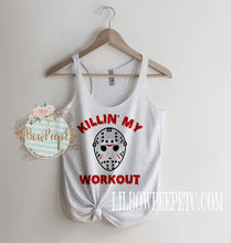 Load image into Gallery viewer, Killin&#39; My Workout Friday Women&#39;s Workout Tank