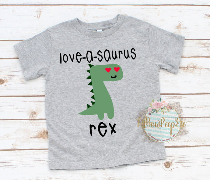 Love A Saurus Rex YOUTH SIZE