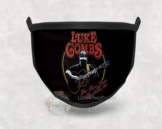 Luke Long Neck Ice Cold Beer Printed Mask