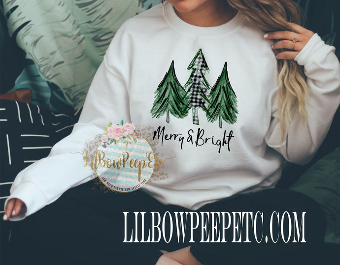 Merry Christmas Tiffany Leopard Trees Crew Unisex Sweatshirt