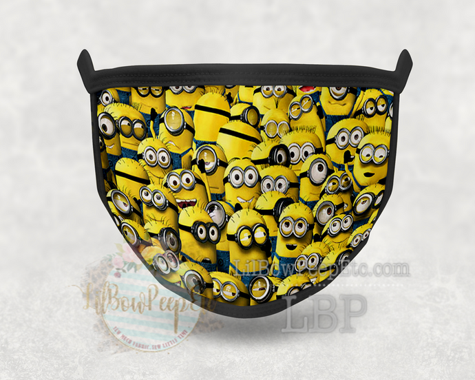 Minions Printed Mask
