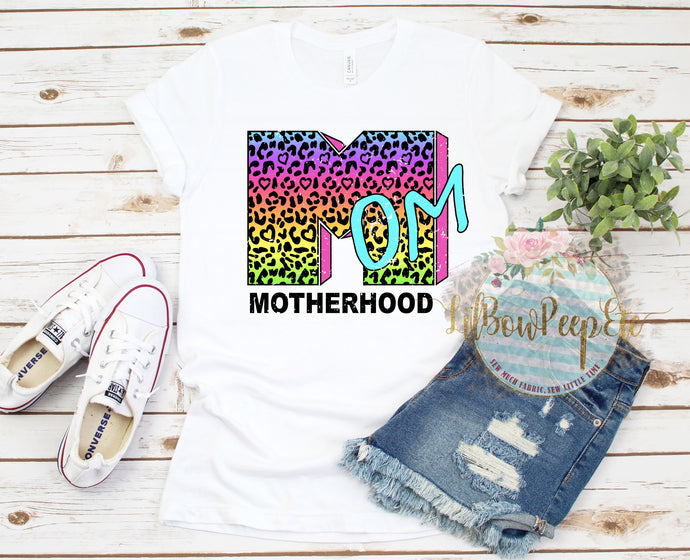 Mom Motherhood MTV Lisa Frank Leopard